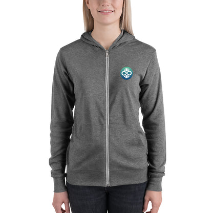 Unisex WholeFit zip hoodie